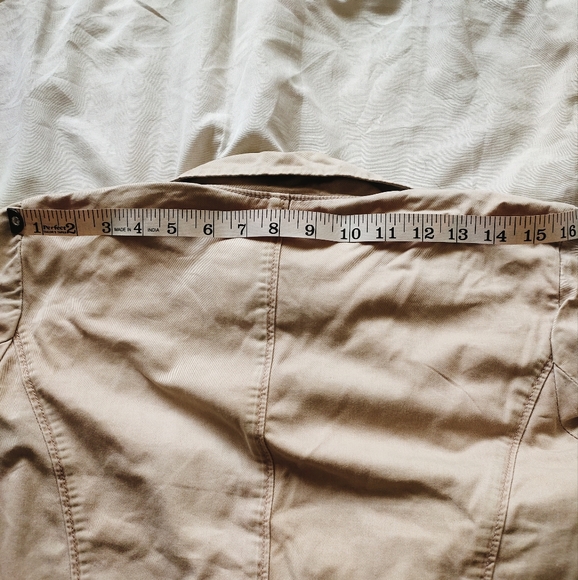 Fixed rate - Beige cotton jacket - Picture 10 of 11